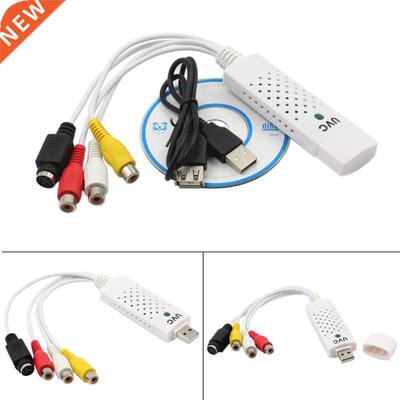 Portable USB 2.0 Video Capture Adapter Capture Card Cable Su