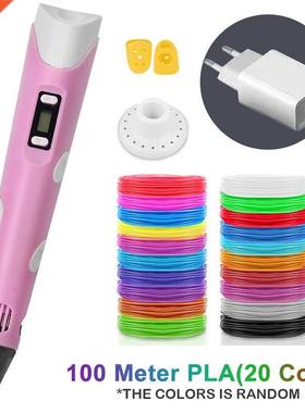 3D Pen 3d Prntng Pen Drawng Pencl  Pens PLA Flament