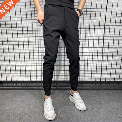 Harem Pants Men Clothes 2022 Korean Fashion Slim Fit Casual