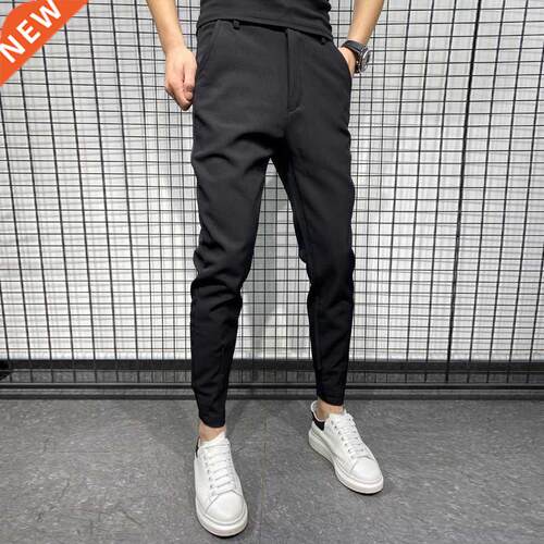 Harem Pants Men Clothes 2022 Korean Fashion Slim Fit Casual