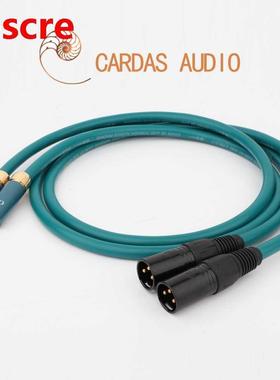 Pair HiFi ortfon RCA to 3pin XLR Balanced plug Audio Cable C