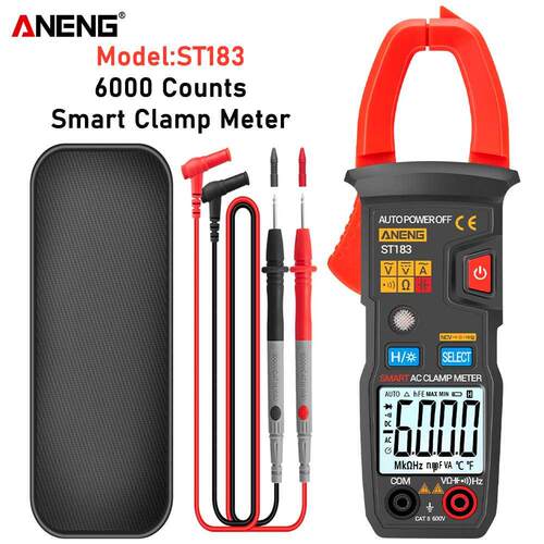 ST18 Digital Clamp Meter AC Current Multimeter DC/AC Voltag