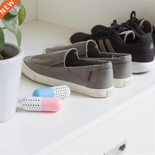 2PCS Capsule Shape Desiccant Shoe Deodorant Dryer Deodorizer