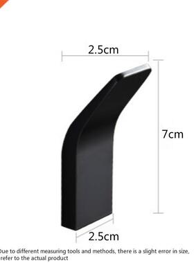 Strong Viscose Hook Wall Hanging Toilet Bathroom Towel Coat