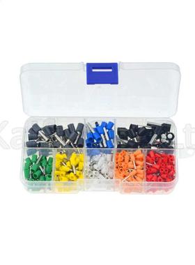 400PCS/box AWG 22-10 Insulated Cord Pin End Terminal Ferrule