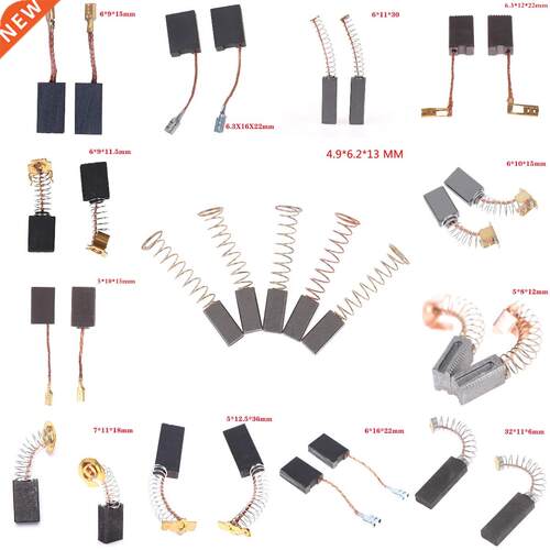 2/4pcs Multi Graphite Copper Motor Carbon Brushes Set Tight