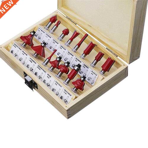 15 pièces/ensemble 1/4 pouces menuiserie coupe truell