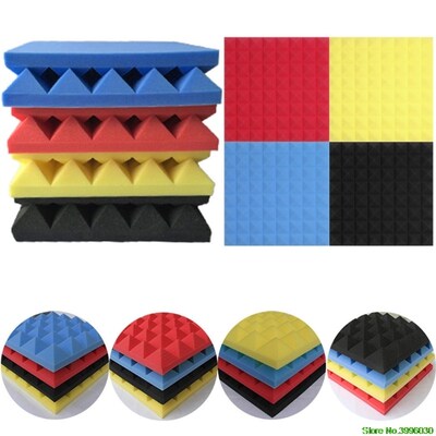 50x50cmx5.5cm Acoustic Soundproof Sound Stop Absorption Pyra