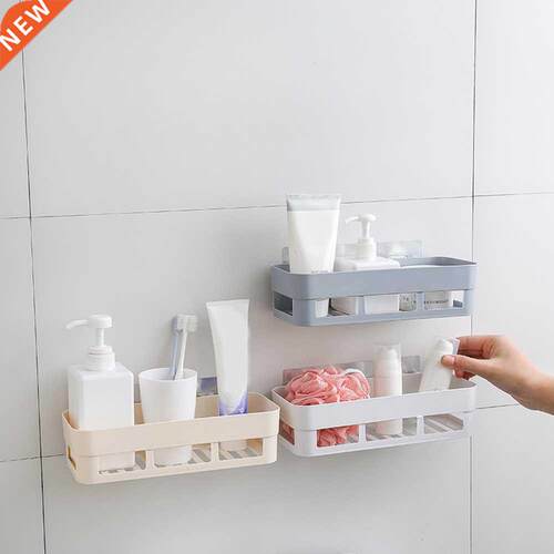3 Colors Bathroom Shelf Organizer Bathroom Toilet Super Glue