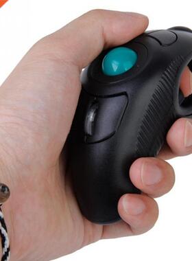 Mini finger Trackball Mice Mouse 10M2.4Hz USB Handheld Optic