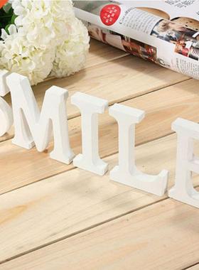 Home Decor Wooden Letters Alphabet Word Bridal Wedding