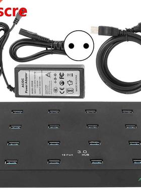 Ethernet Hub 16 Port USB 3.0 Fast Transmission Industrial Hu