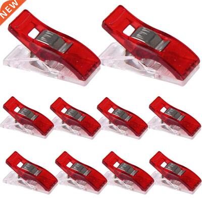 10PCS Useful Sewing Craft Quilt Binding Plastic Clips Clamps