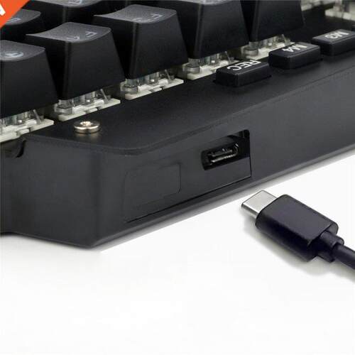 K700 One-hand Mechanical Gaming Keyboard RGB LED Backlight O