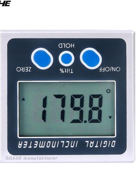 2*180 degree Precision Electronic Protractor Digital Level A