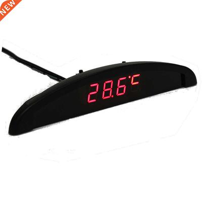 in 1 12V Car Luminous LED Auto Clock Thermometer Voltmeter