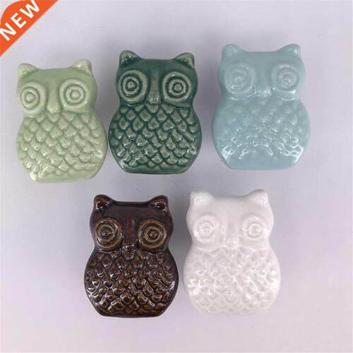 Owl Handle Ceraic Handle Drawer Handle Cabinet Handle Cabin