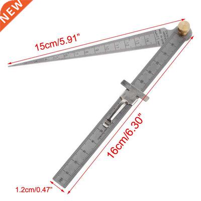 Welding Taper Feeler Bore Gauge Gage Stainless Steel Depth R