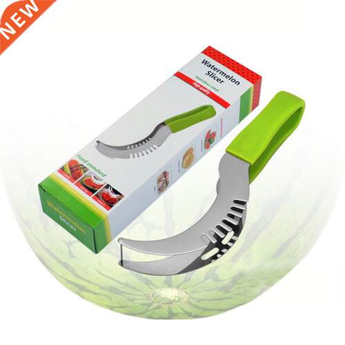 Creatve Stanless Steel Watermelon Slcer PP Handle To Ensu