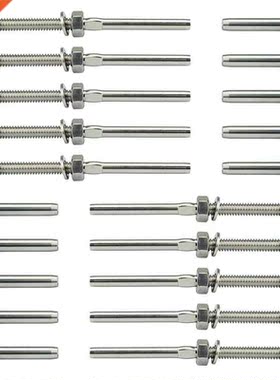 Threaded Bolt And Pedal Ball Cable Railing Kit End Fitting 0