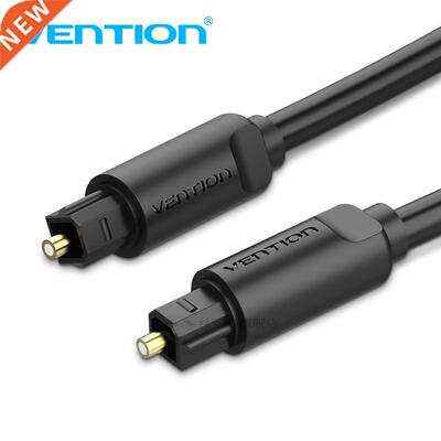 Vention Digital Optical Audio Cable Toslink Gold Plated 1m 2
