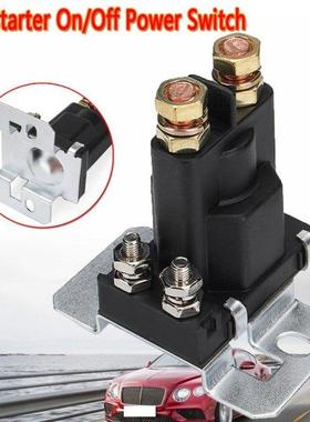 NEW 12V Starter Relay 500 AMP 4 Pn SPST Car Auto Start Cont