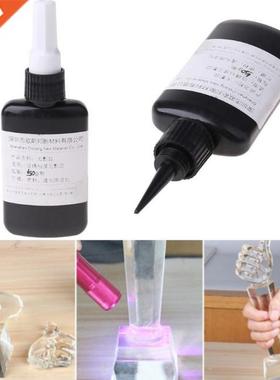 50ML Fast Curing UV Glue Adhesive Transparent Glass Bonding