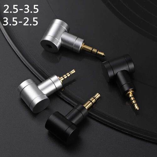One Pcs T Shape 4.4mm 2.5mm Balanced Male To 3.5mm TRRS Fem