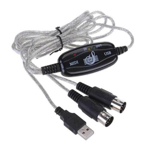 MIDI To USB Music Editing Cable Electronic Organ Music Cable
