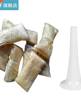 10/20/50/100Pcs Sheep Sausage Casings with Funnel Sausage Fi