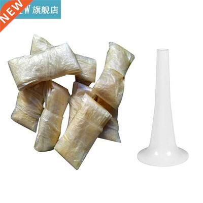 10/20/50/100Pcs Sheep Sausage Casings with Funnel Sausage Fi