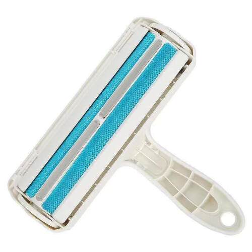 2-Way Remove Pet Hair Roller Dog Hair Remover Brush Carpet C