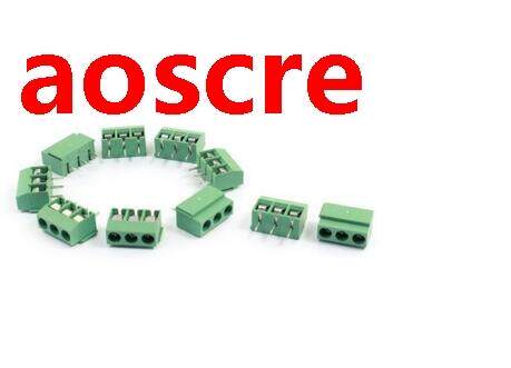 10pcs 120 3P 3 Poston 3 Pn 5mm Ptch Screw Termnal Block
