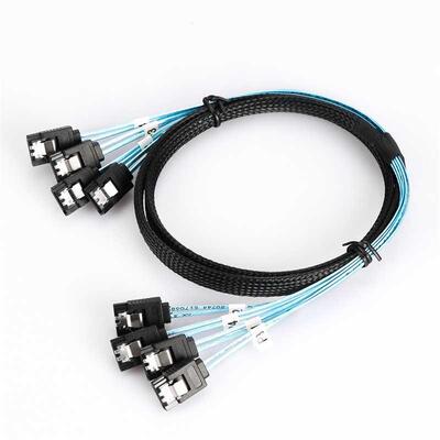 Sata 4 Cable SATA 4 6Gbps Sas Cable For Server HDD SSD Cable