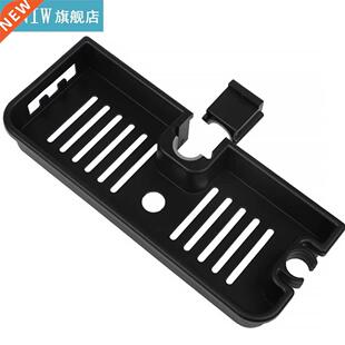 Bath Shower Pole Tray Shelf Adjustable Rod Bathroom Organize