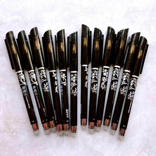 12pcs/box Students School Office Stationery 0.5mm Tip Smooth
