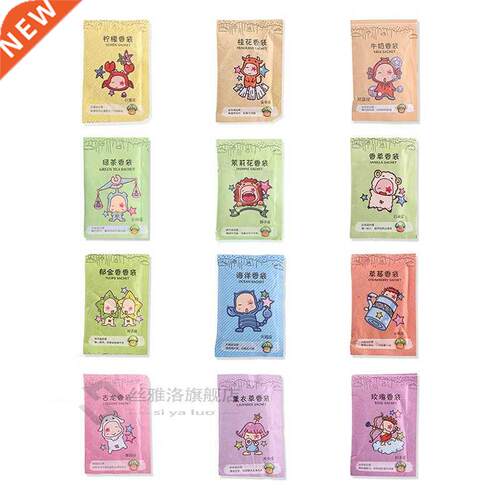 12x Hanging Scented Wardrobe Clothes Freshner Sachet Odor Re