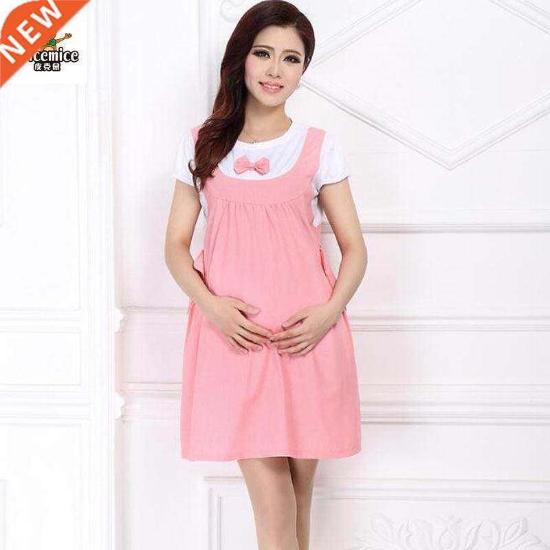 Women Maternity Dress New 2021 Fashion One-piece Pregnant Dr图片