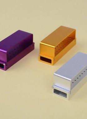 30 Holes Aluminium Dental Bur Burs Holder Block Dental Disin