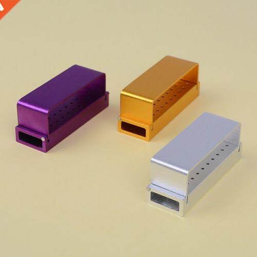 30 Holes Aluminium Dental Bur Burs Holder Block Dental Disin