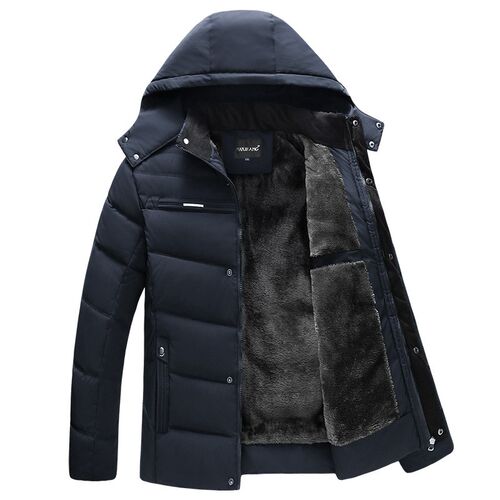 Parka Men Coats 2021 Winter Jacket Men Thicken Hooded Waterp