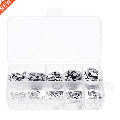 120Pcs Stainless Steel E-Clip External Retaining Snap Ring 1