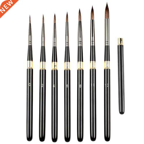 1PCS Wolf Hair Paint Brush High Quality Art Painting Brushes