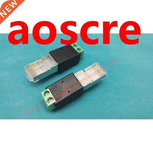 10pcs free shipping RJ45 to Screw Terminal Adaptor RJ45 Male