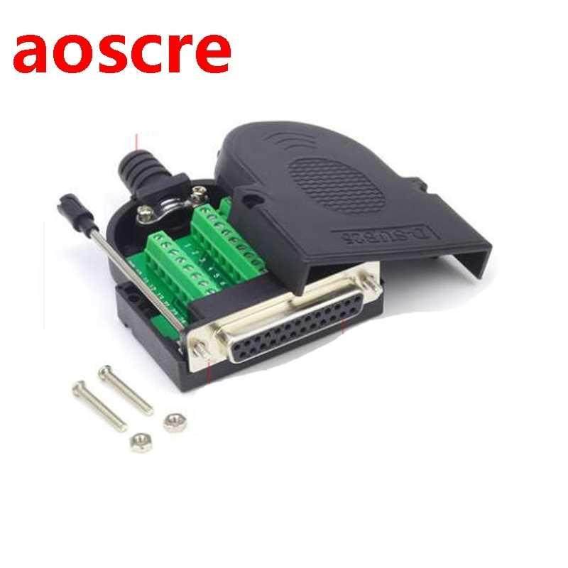 DB25 Connector 25Pin Male And Female Head Signal Terminal Co