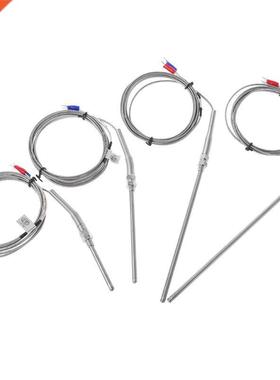 2m K Type Thermocouple Probe 50mm/100mm/150mm/200mm Stainles