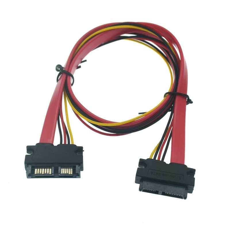 Slimline SATA 1pin Male To Slimline SATA 1pin 7+6 Female E