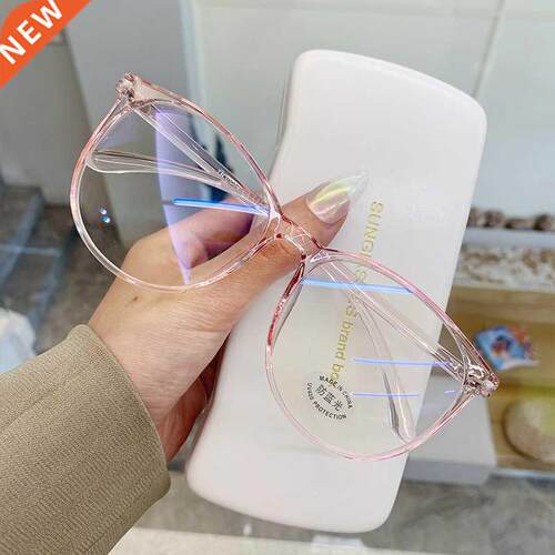Transparent Computer Glasses For Women Anti Blue Light Glass