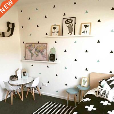 Baby Boy Room Little Triangles Wall Sticker For Kids Room De