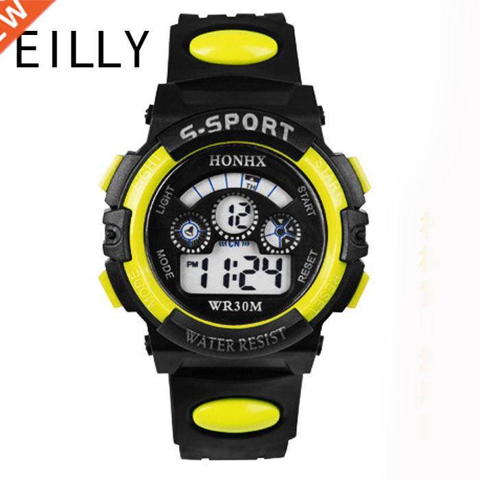 Children Watches Sport Rounf Dial Kids Watch For Girls Boys